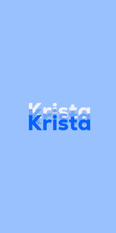 Free photo of Name DP: Krista