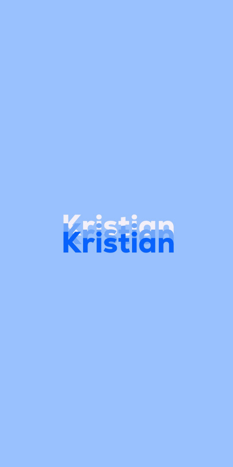 Free photo of Name DP: Kristian