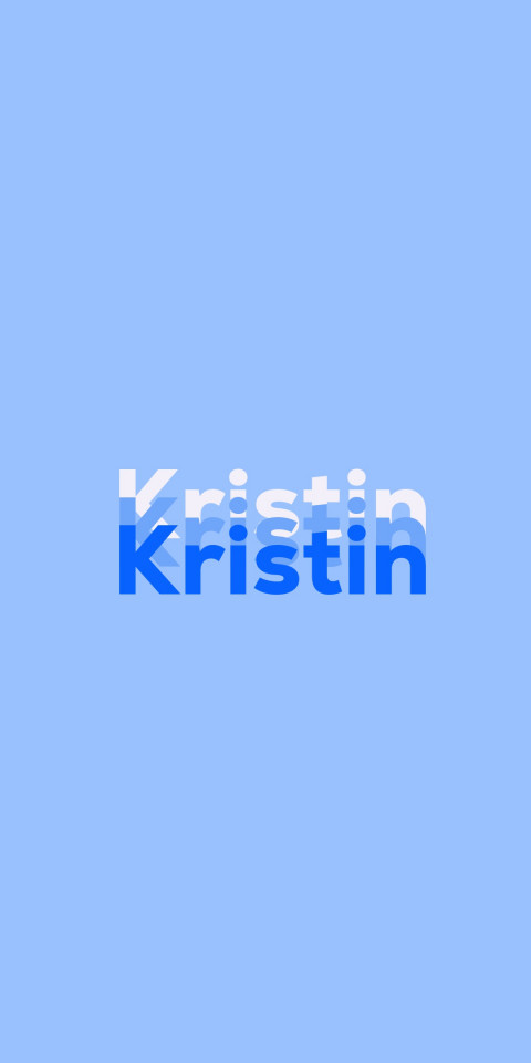 Free photo of Name DP: Kristin