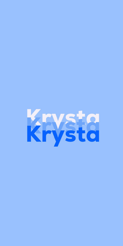 Free photo of Name DP: Krysta