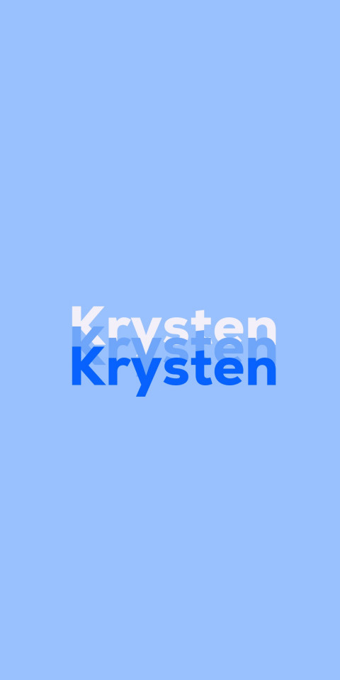 Free photo of Name DP: Krysten