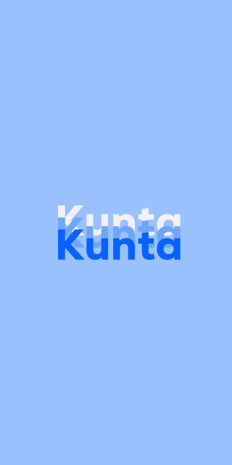 Free photo of Name DP: Kunta