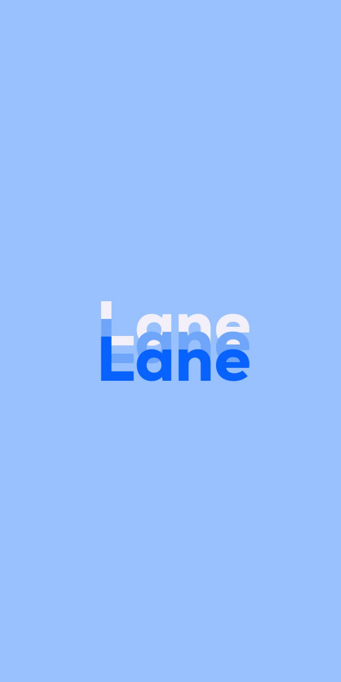 Free photo of Name DP: Lane