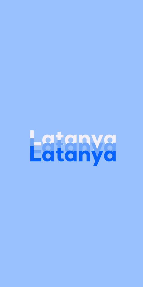 Free photo of Name DP: Latanya