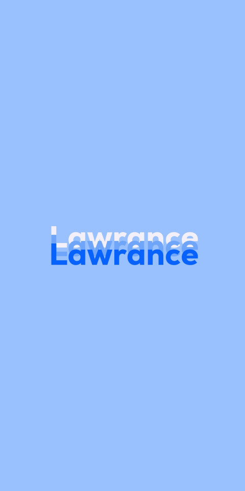 Free photo of Name DP: Lawrance