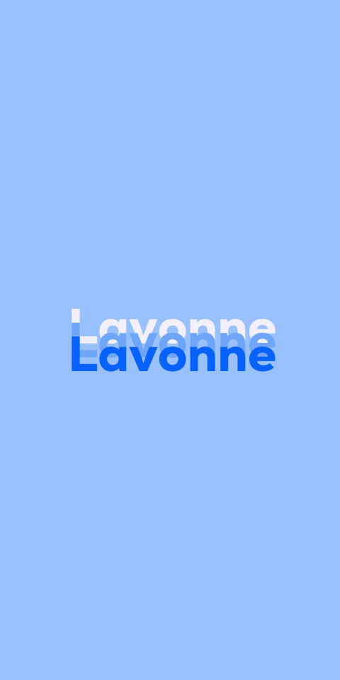 Free photo of Name DP: Lavonne