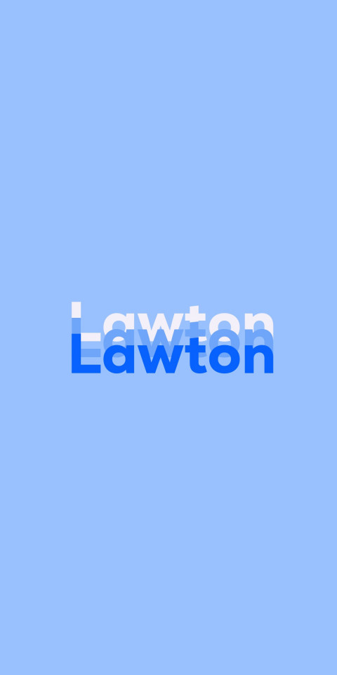 Free photo of Name DP: Lawton