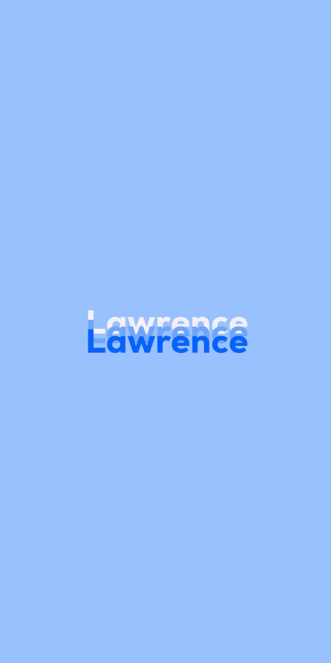 Free photo of Name DP: Lawrence