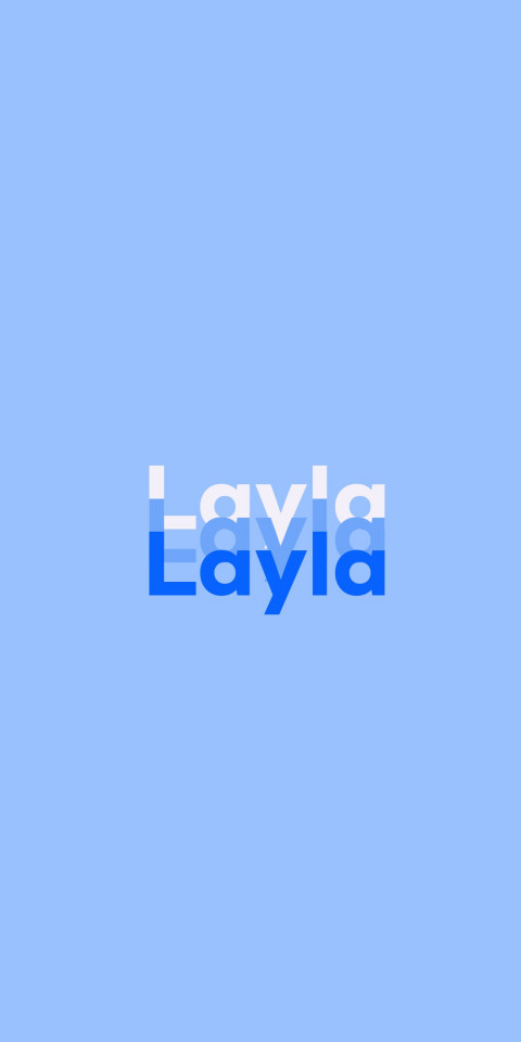 Free photo of Name DP: Layla