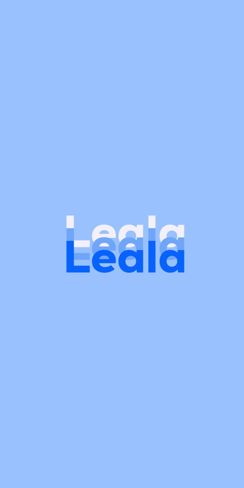 Free photo of Name DP: Leala