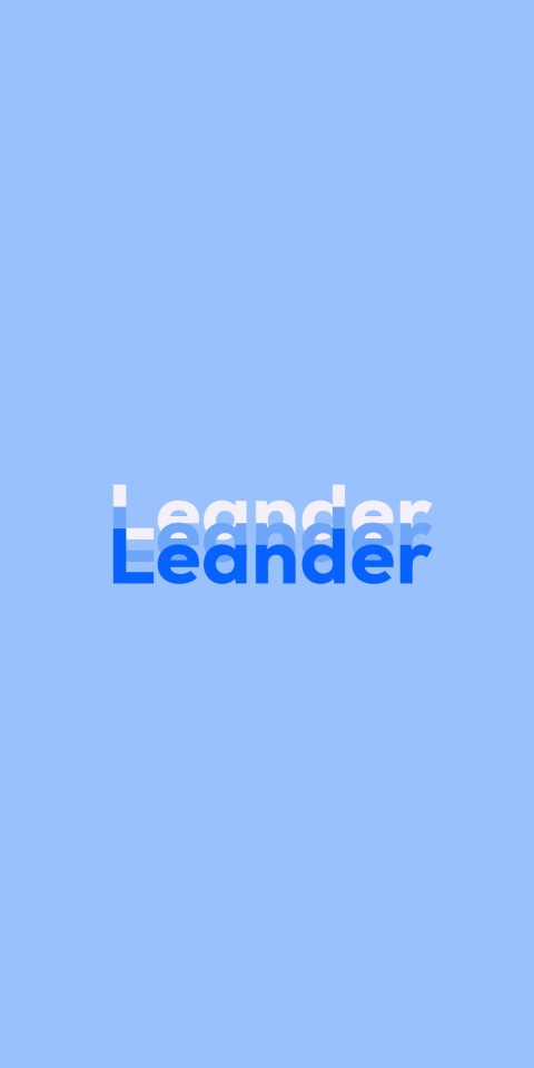 Free photo of Name DP: Leander