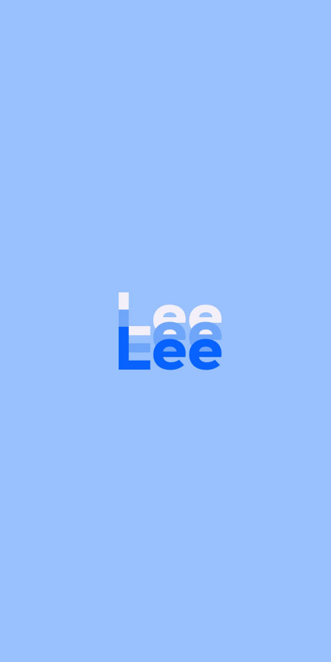 Free photo of Name DP: Lee