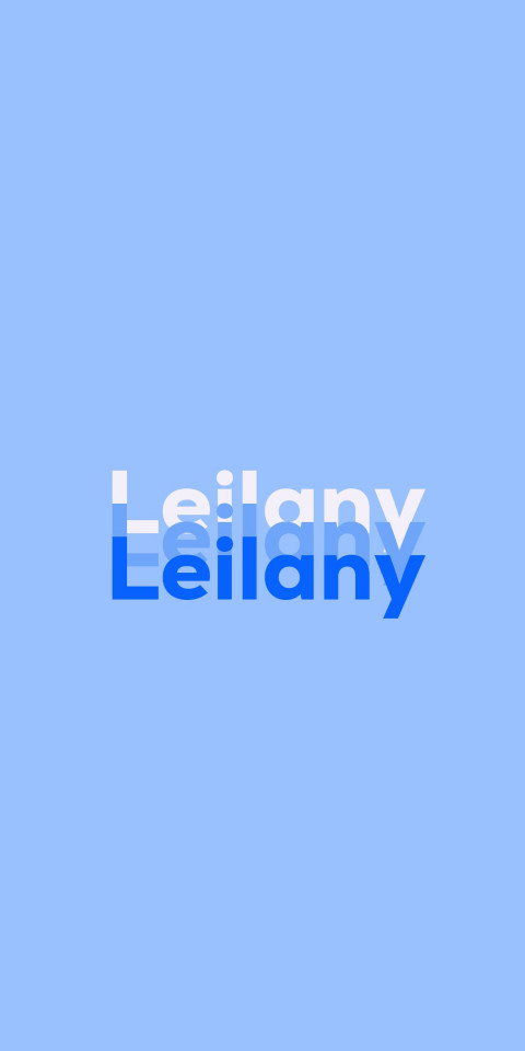 Free photo of Name DP: Leilany