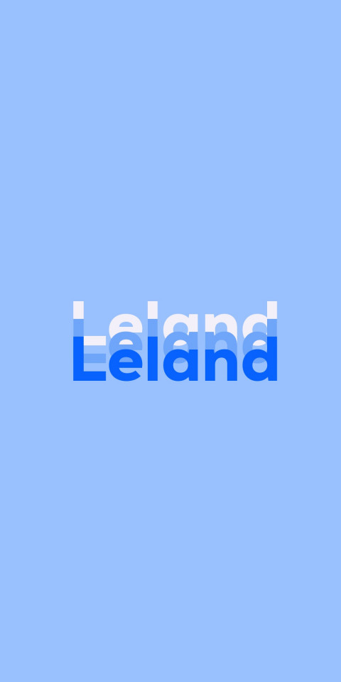 Free photo of Name DP: Leland
