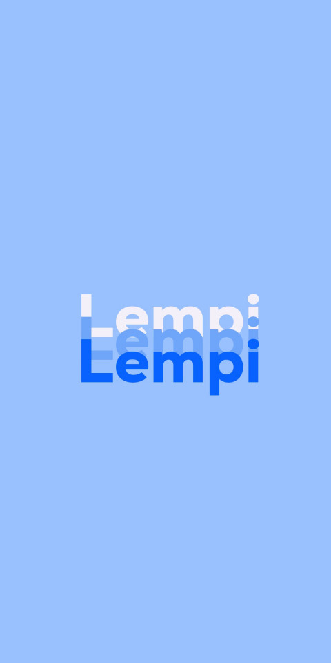 Free photo of Name DP: Lempi