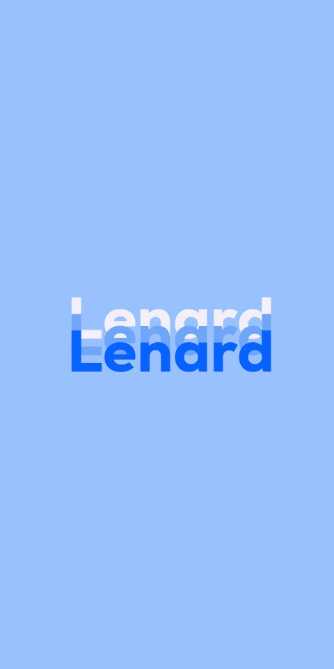 Free photo of Name DP: Lenard