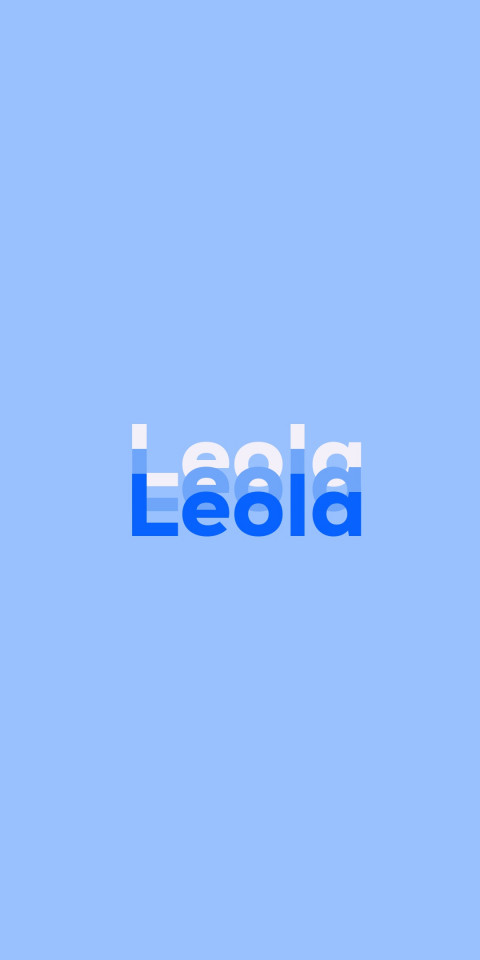 Free photo of Name DP: Leola