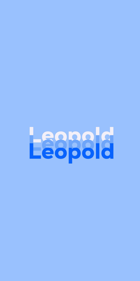 Free photo of Name DP: Leopold