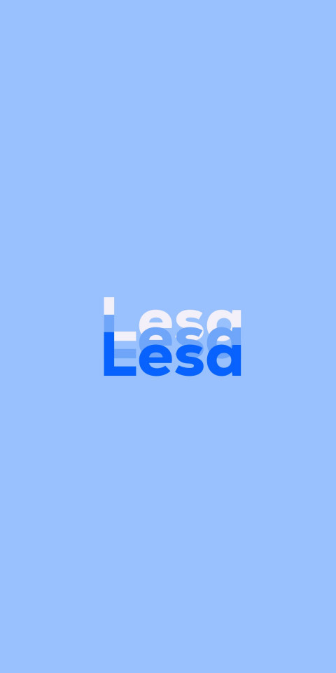 Free photo of Name DP: Lesa