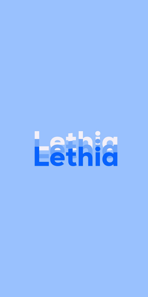 Free photo of Name DP: Lethia