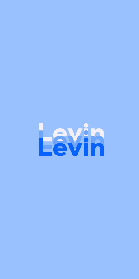 Free photo of Name DP: Levin