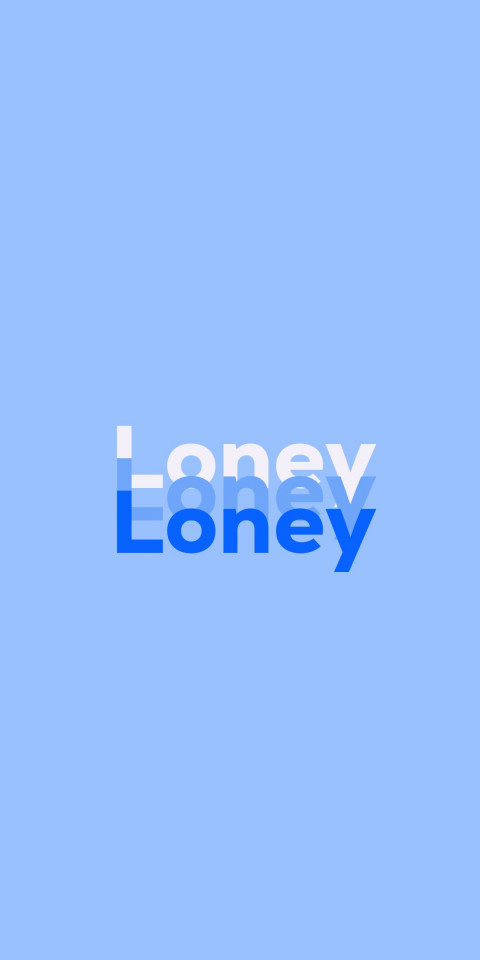 Free photo of Name DP: Loney