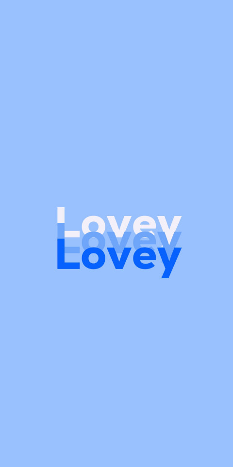 Free photo of Name DP: Lovey