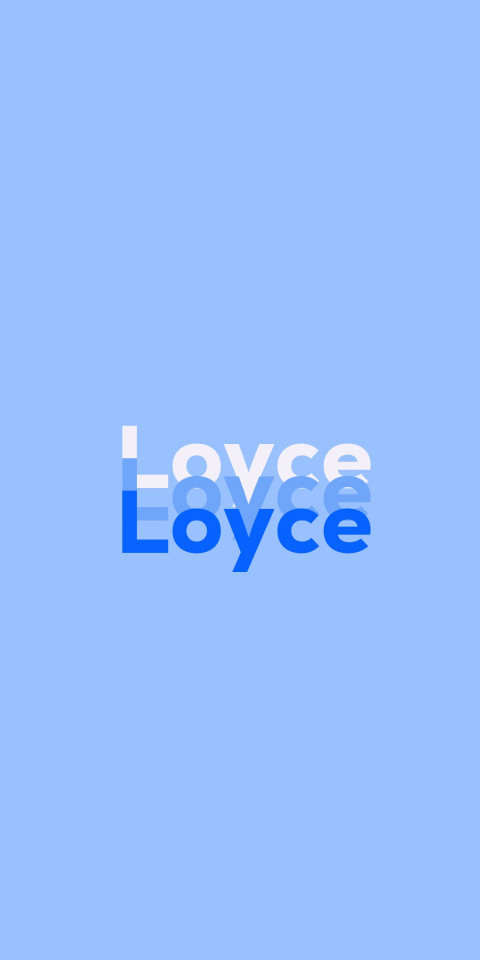 Free photo of Name DP: Loyce