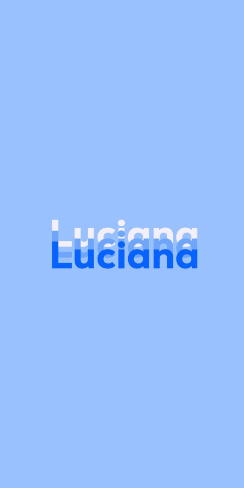 Free photo of Name DP: Luciana