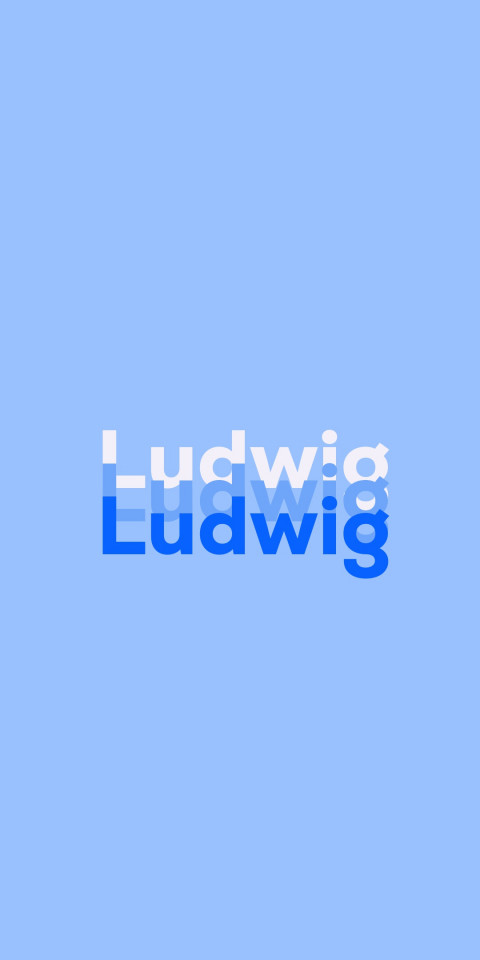 Free photo of Name DP: Ludwig