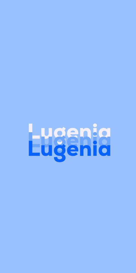 Free photo of Name DP: Lugenia