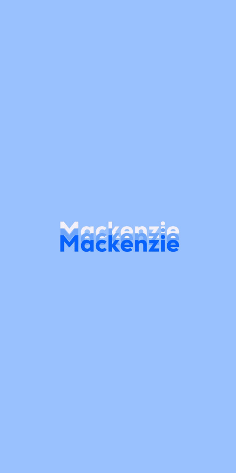 Free photo of Name DP: Mackenzie