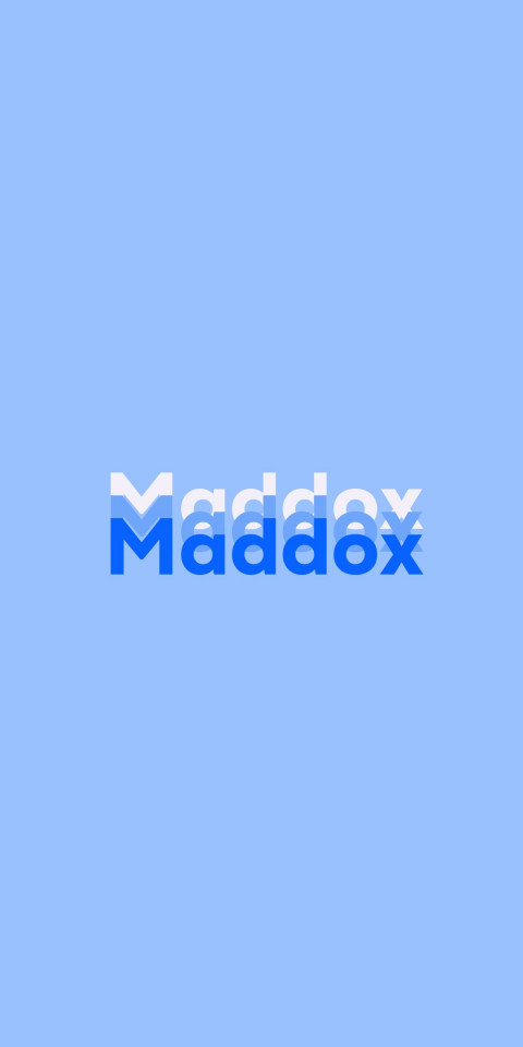 Free photo of Name DP: Maddox