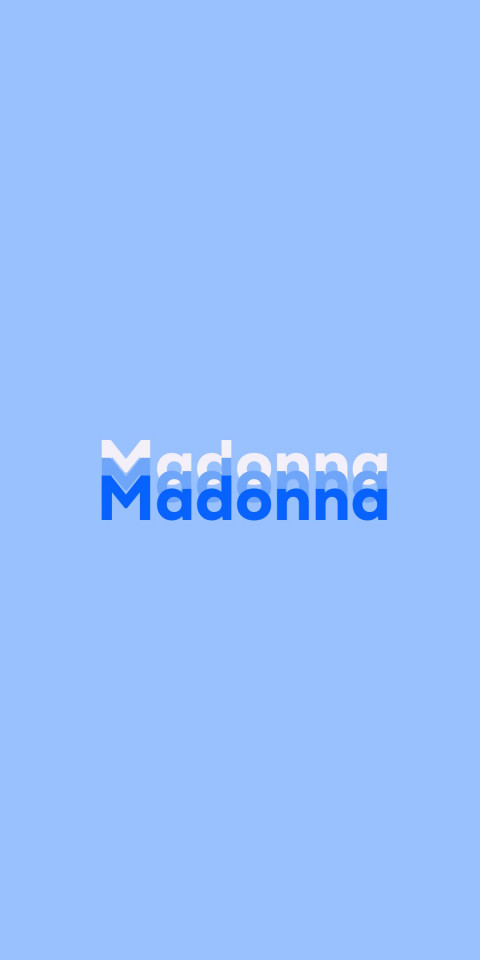 Free photo of Name DP: Madonna