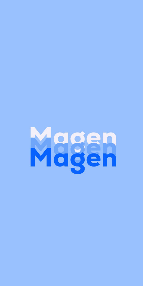 Free photo of Name DP: Magen