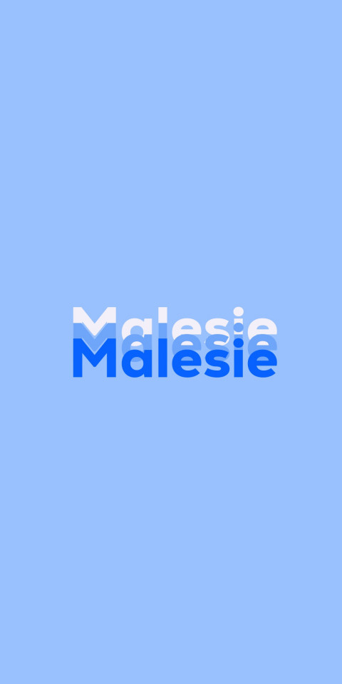 Free photo of Name DP: Malesie