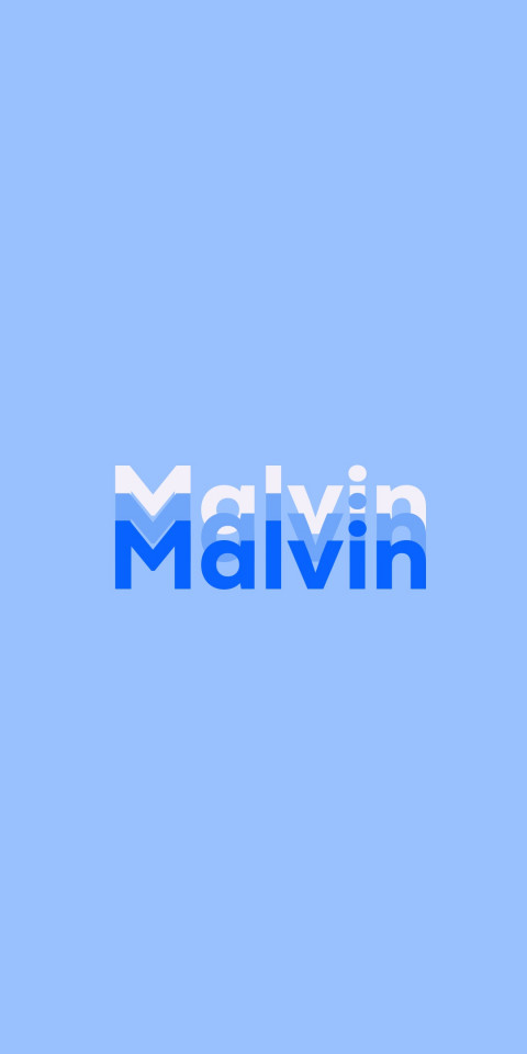 Free photo of Name DP: Malvin