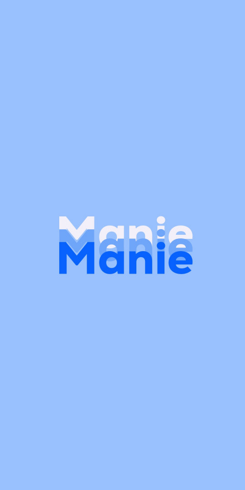 Free photo of Name DP: Manie