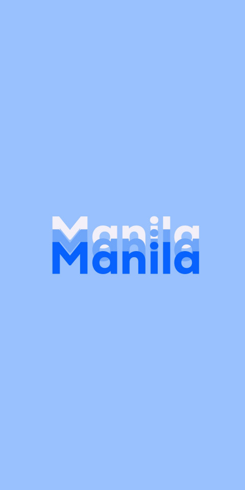 Free photo of Name DP: Manila