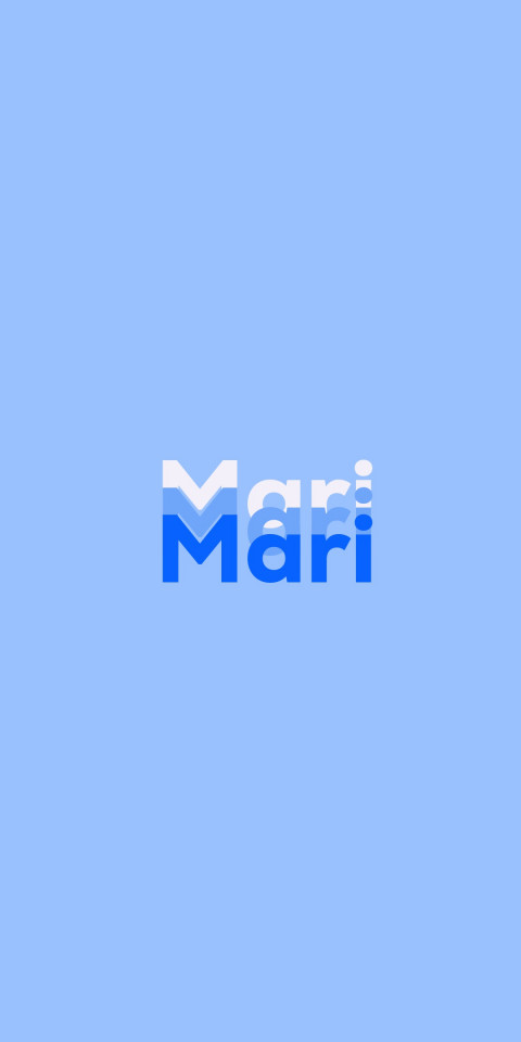 Free photo of Name DP: Mari