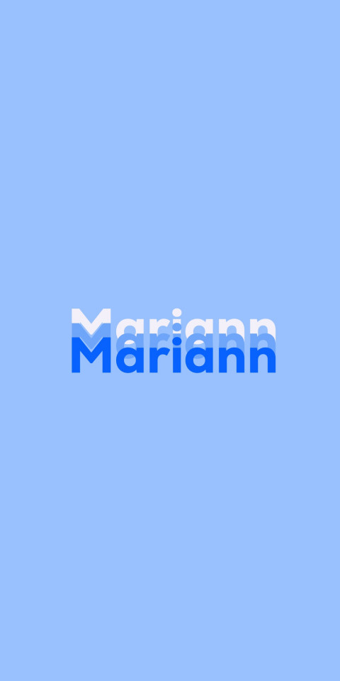 Free photo of Name DP: Mariann