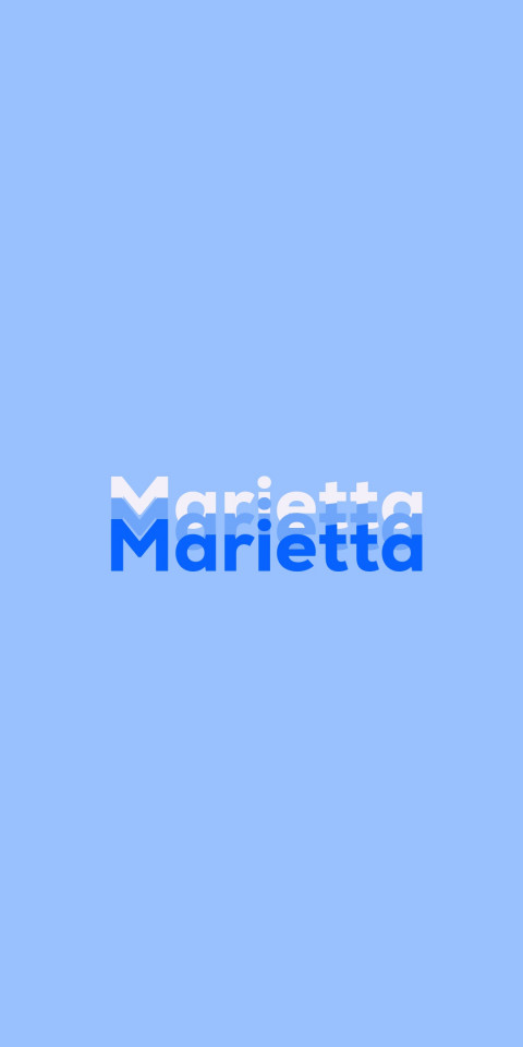 Free photo of Name DP: Marietta