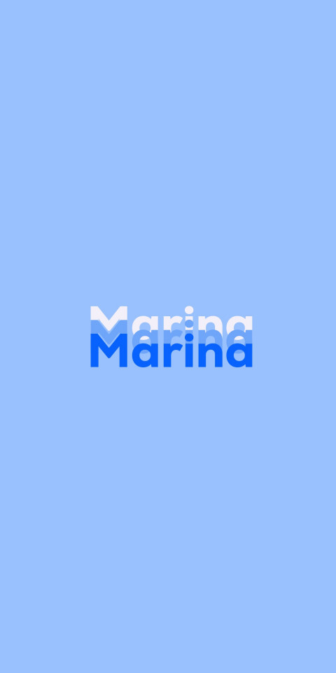 Free photo of Name DP: Marina