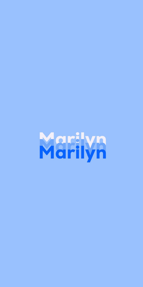 Free photo of Name DP: Marilyn