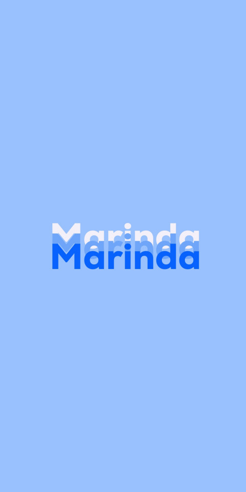 Free photo of Name DP: Marinda