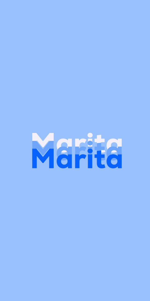 Free photo of Name DP: Marita