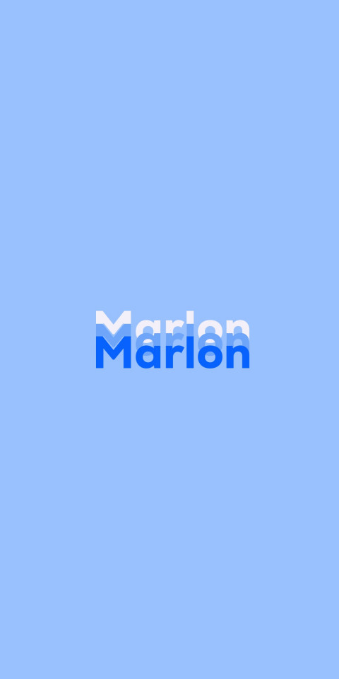 Free photo of Name DP: Marlon