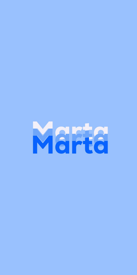 Free photo of Name DP: Marta