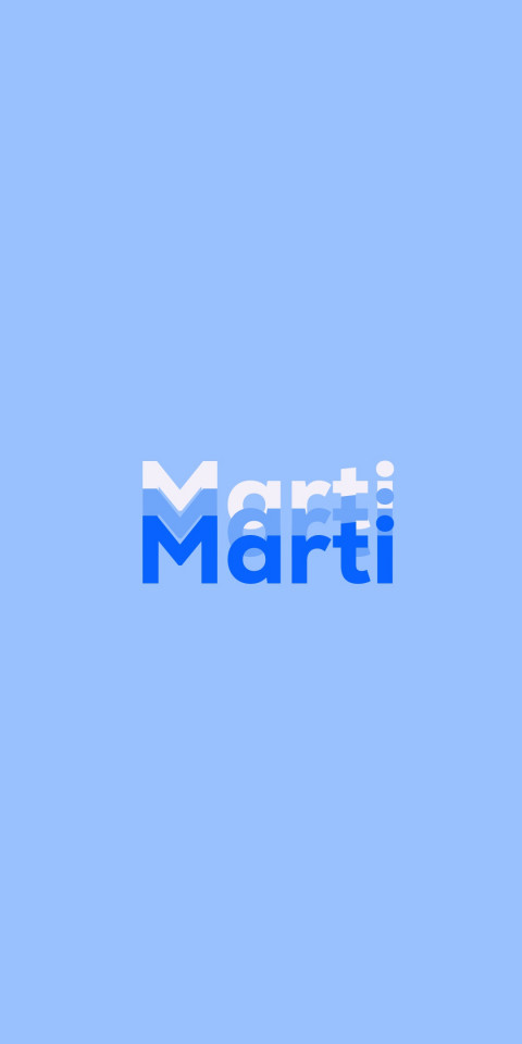 Free photo of Name DP: Marti