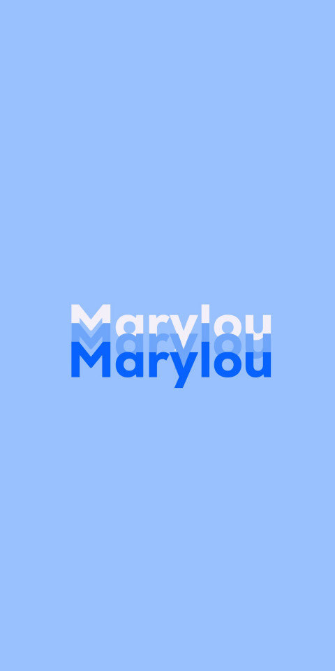 Free photo of Name DP: Marylou